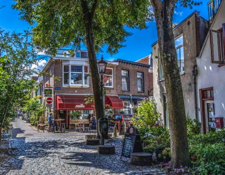 Appartement Met Tuin In Haarlem Centrum Extérieur photo
